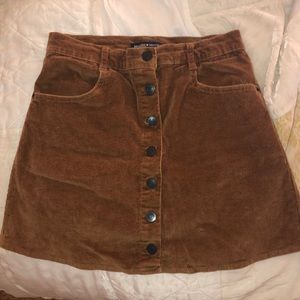 Corduroy Skirt